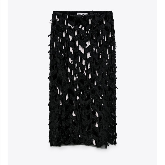 Zara sequin midi skirt - Picture 13 of 13